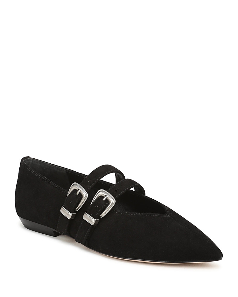 Veronica Beard Women's Bancroft Buckle Flats