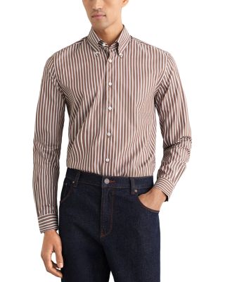 Guyton Regular Fit Striped Dress Shirt