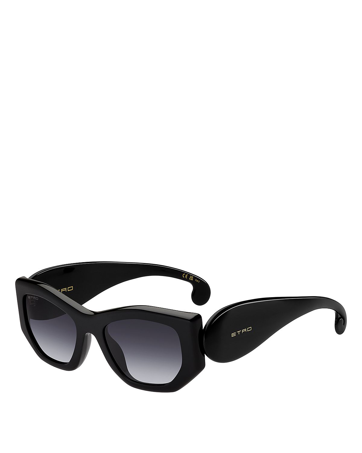 Etro Paisley Geometric Sunglasses, 53mm