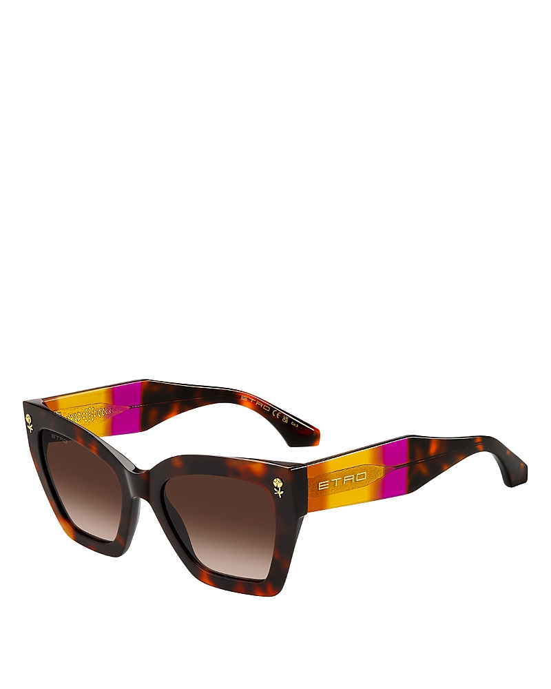 Etro Geometric Sunglasses, 55mm
