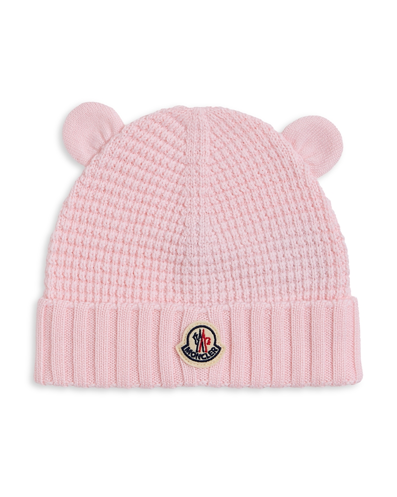 Moncler Unisex Wool Ears Hat - Big Kid In Purple