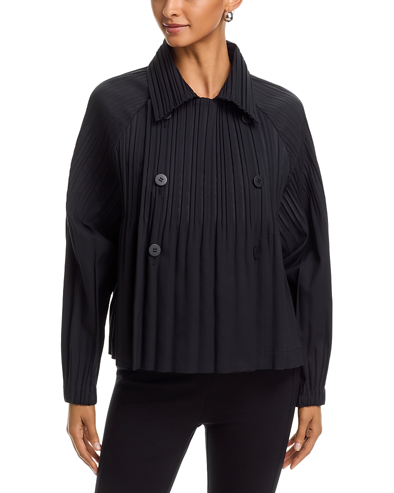 Pleats Please Issey Miyake Smooth Coat