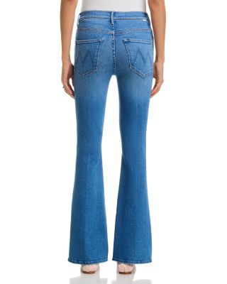 The Weekender Mid Rise Flared Jeans in Piece by Piece - thumbnail 3