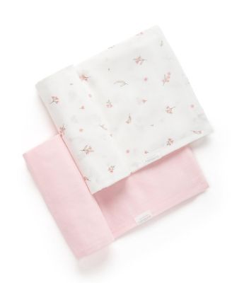  Girls' 2 Pack Muslin Wrap - Baby