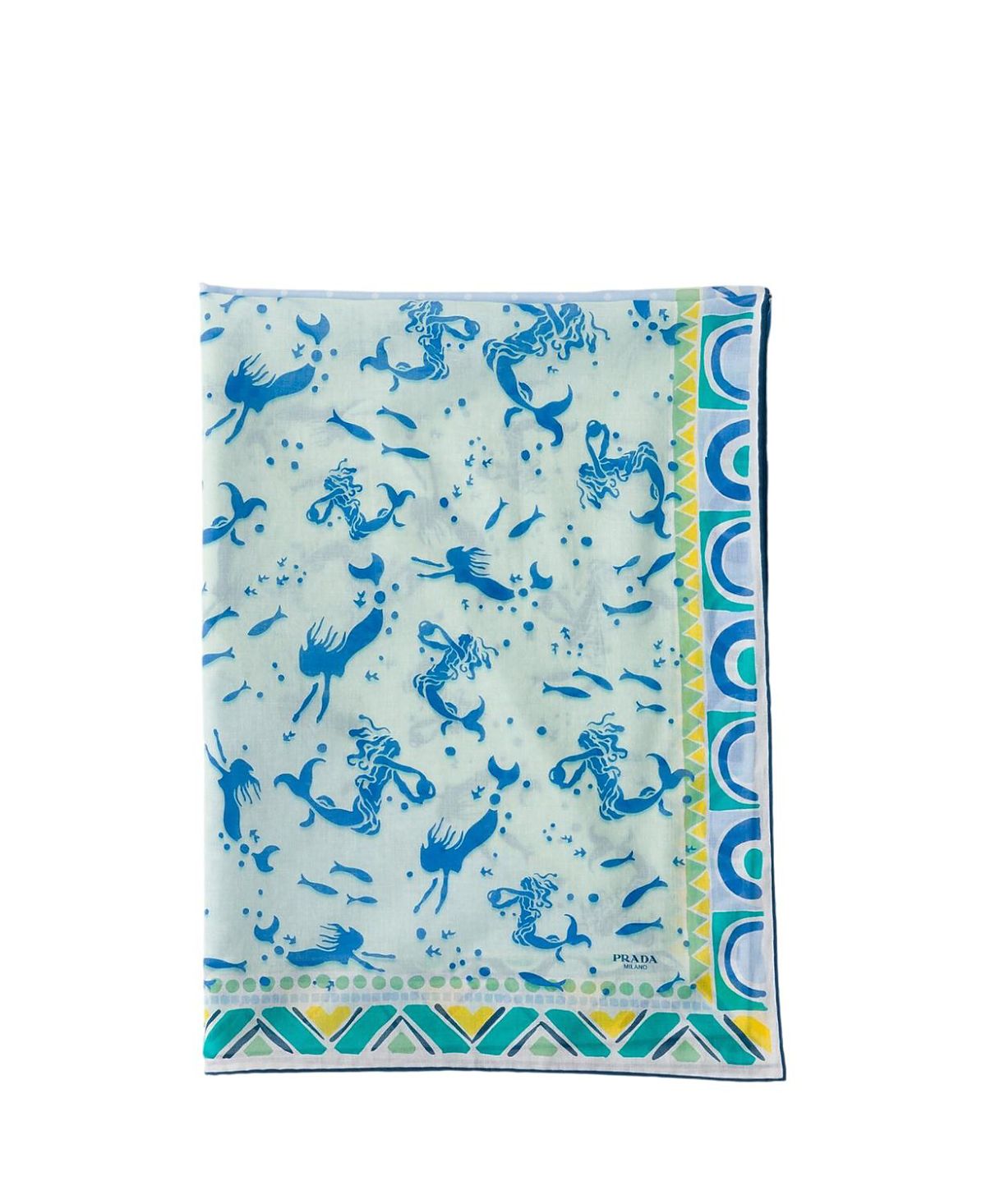 Prada Women's Printed Cotton Pareo
