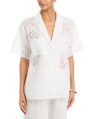 Eleni Embroidered Top