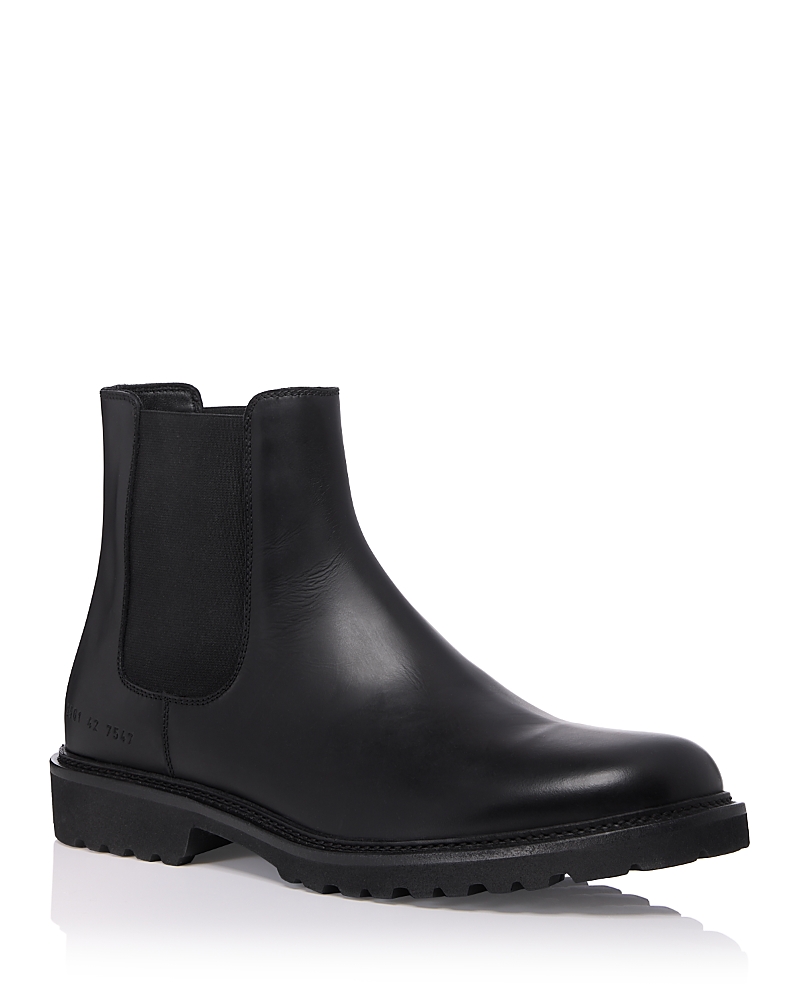 Common Projects Men's Leather Chelsea Boots
