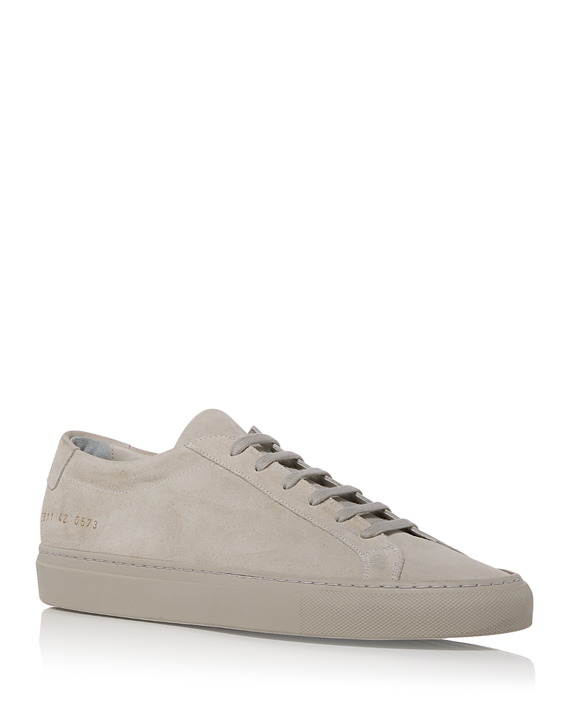 Common Projects Men's Achilles Premium Suede Sneakers