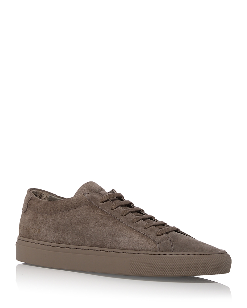 Common Projects Men's Achilles Premium Suede Sneakers