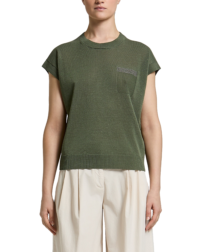 Peserico Knit Crewneck Top