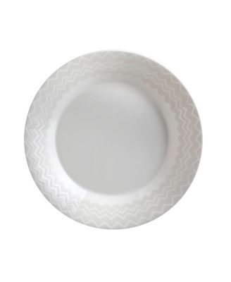 Zig Zag Soup Plates, Set of 6
