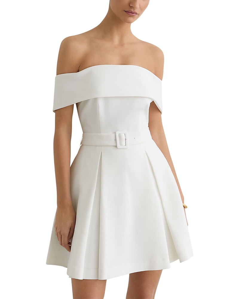 Reiss Barot Fit and Flare Dress