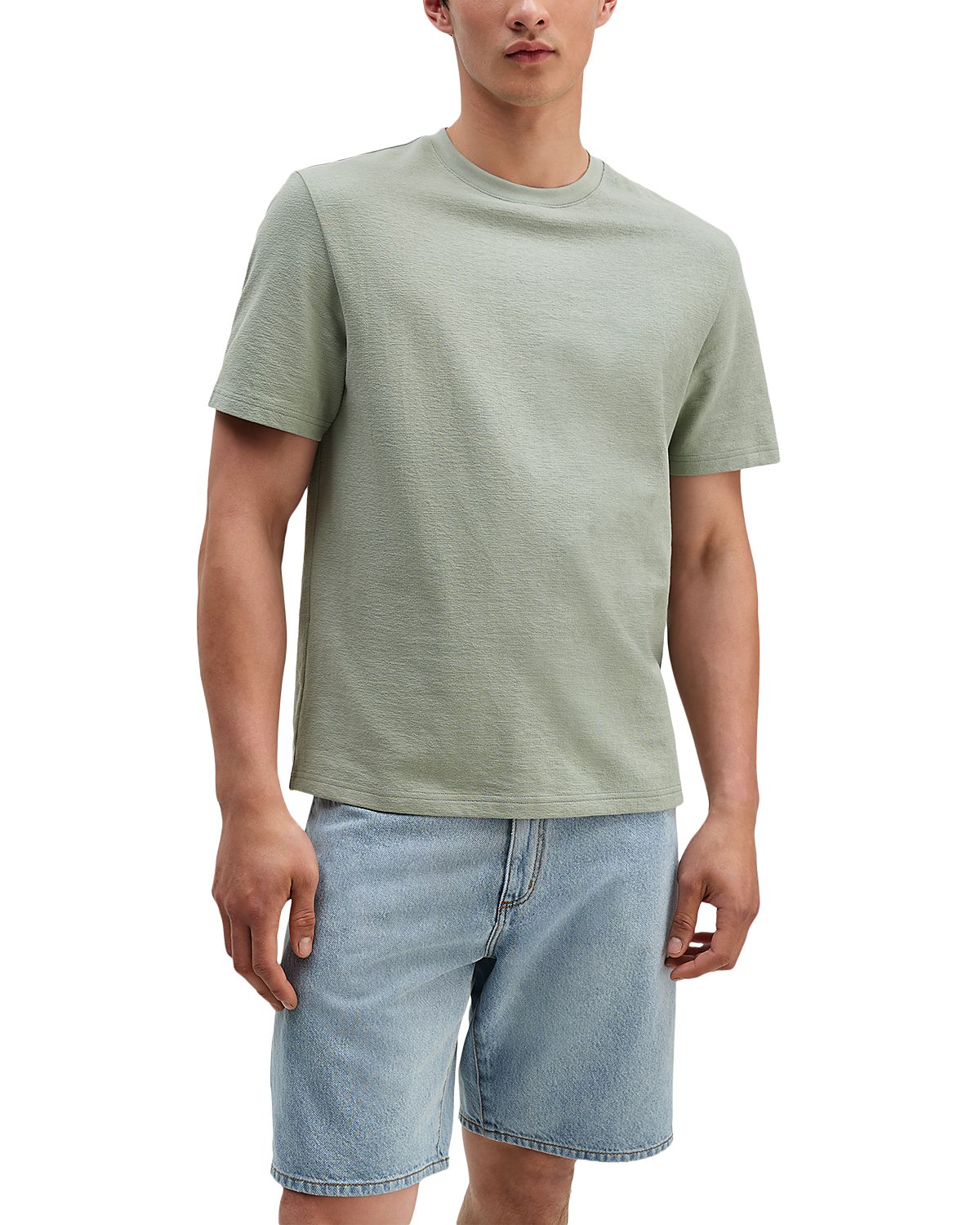 Wax London Dean Crewneck T-Shirt