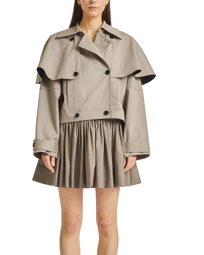 Saint Art Berkley Cropped Trench
