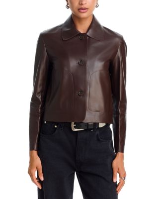 Emy Lamb Butter Marrone Jacket
