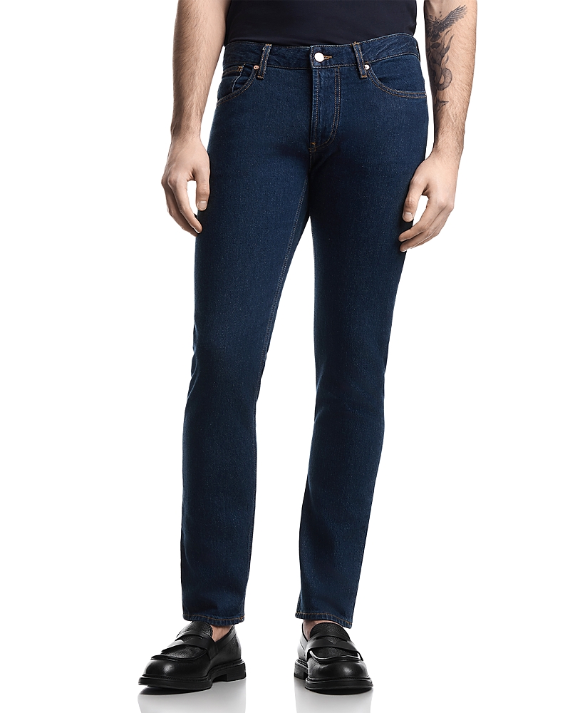 Emporio Armani Capsule J06 Slim Fit Jeans in Medium Blue Denim