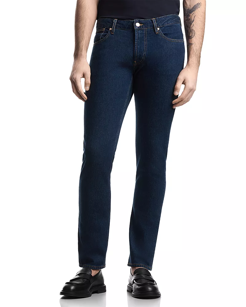 Emporio Armani Capsule J06 Slim Fit Jeans in Medium Blue Denim