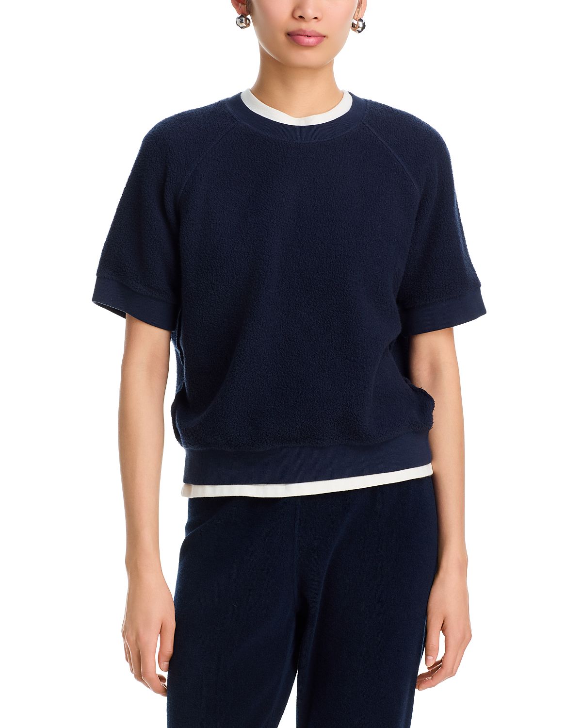 perfectwhitetee Kennedy Fleece Sweatshirt