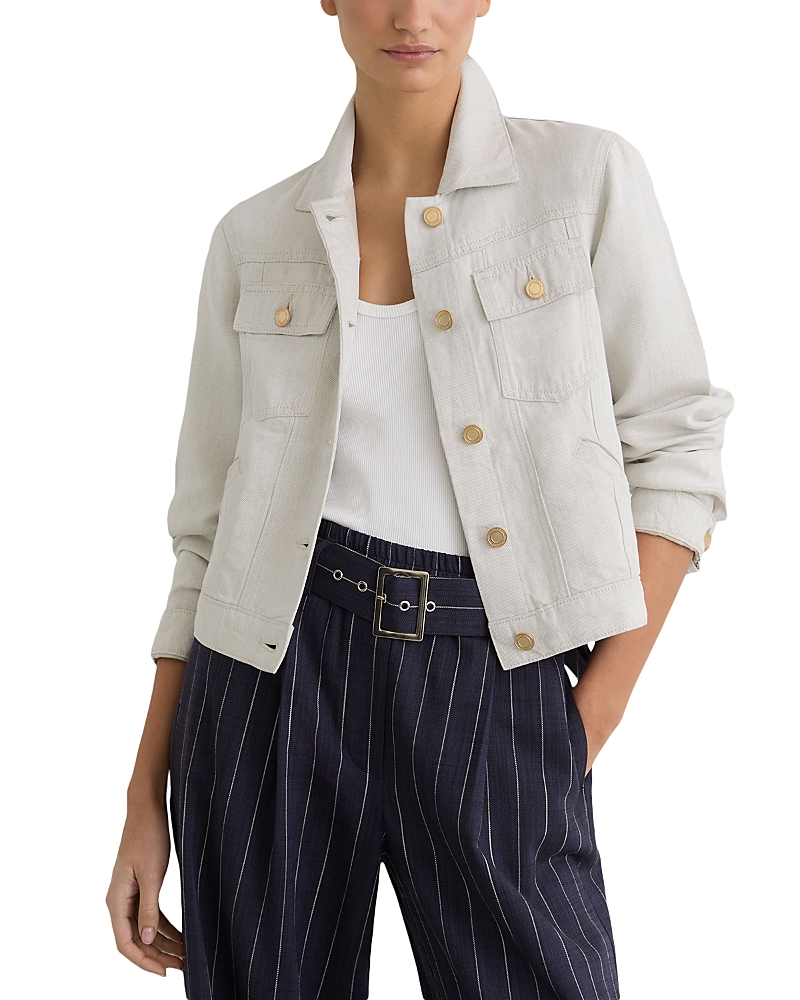 Reiss Tencel & Linen Jacket