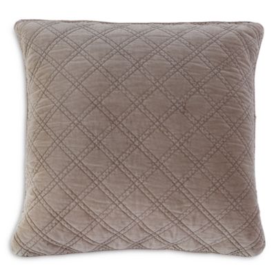Brussels Velvet Quilted Oversized Euro Sham