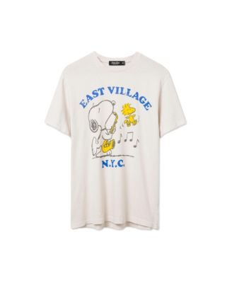  Unisex Snoopy East Village Vintage Tee