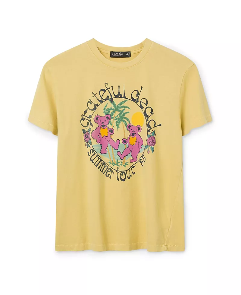 Junk Food Clothing Women's Grateful Dead 1988 Summer Tour Vintage Tee