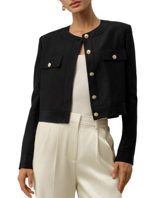  Mara Jacket in Silk Linen