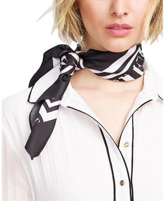  Printed Satin Scarf