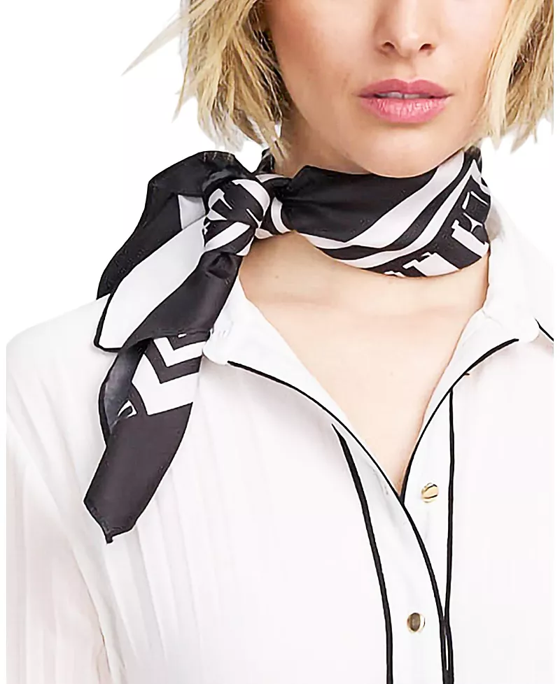 Elle Collection Printed Satin Scarf