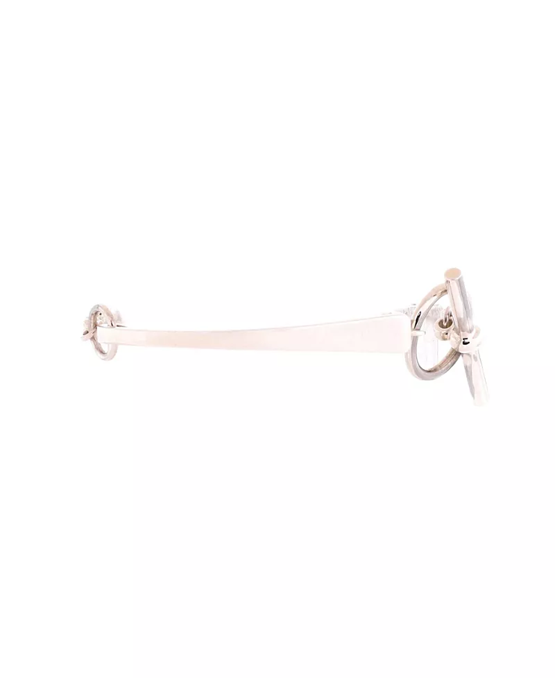 Pre-Owned HERMES Clou de Forge Chain Bracelet Sterling Silver