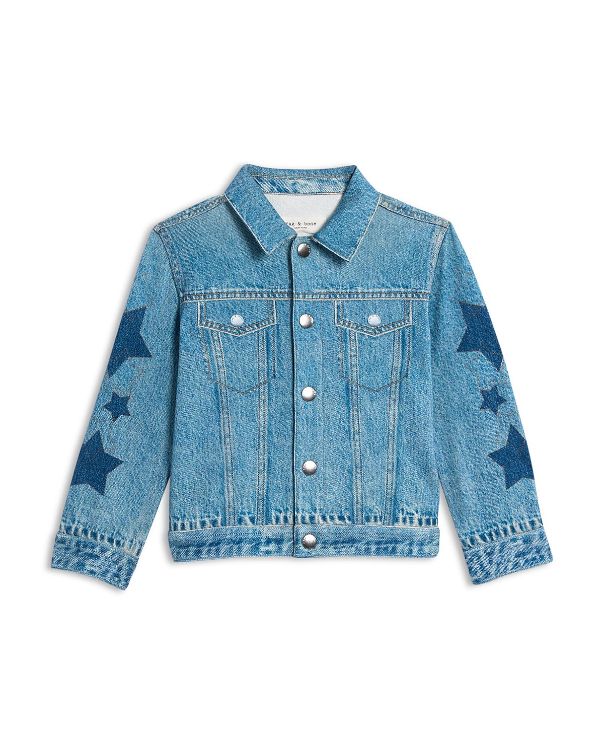 rag & bone Unisex Mini Miramar Terry Star Trucker Jacket - Little Kid, Big Kid