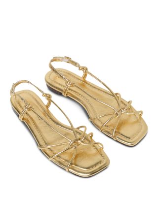 gold flat dress sandals Women's + Free Shipping Sleeve Type:3-4 SLEEVE