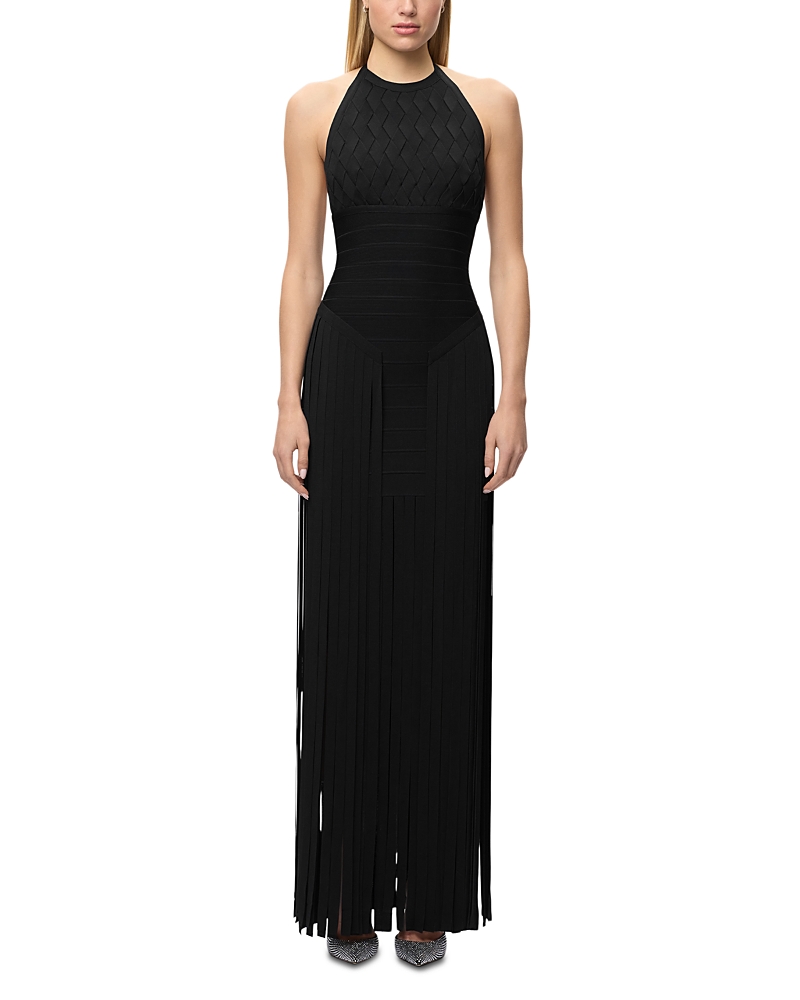 Herve Leger The Spencer Column Gown