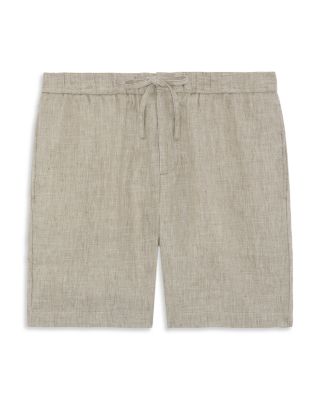 Felipe 8" Linen Shorts
