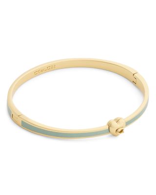 Signature C Heart Bangle Bracelet