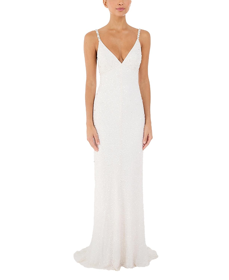 Jenny Packham Nora Sequin-Embellished Gown