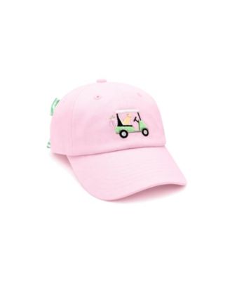 Girls' Dog Golf Cart Bow Baseball Hat