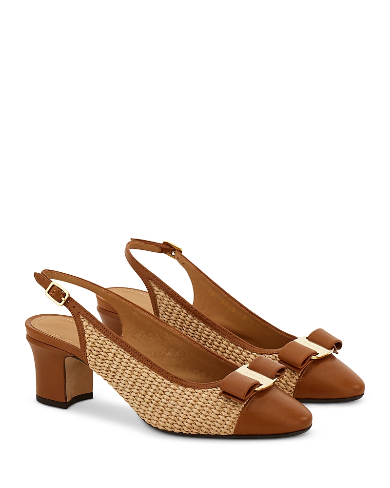 Ferragamo Women's Vetty 55 Slingback Pumps