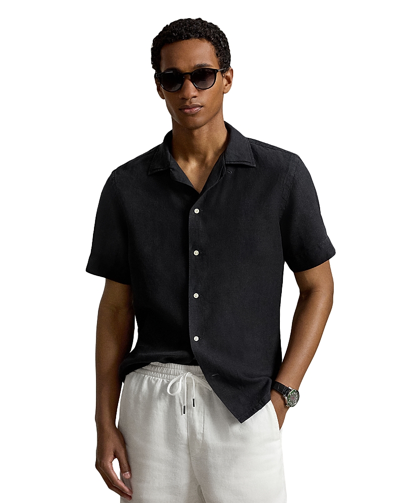 Polo Ralph Lauren Classic Fit Short-Sleeve Linen Camp Shirt