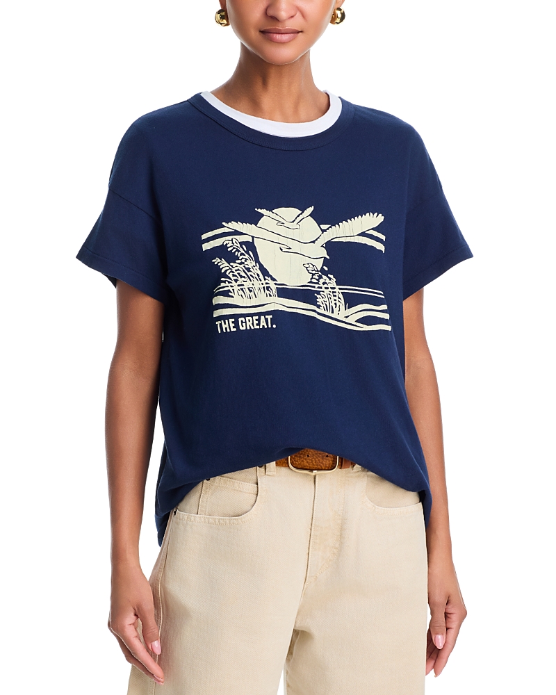 The Great. The Boxy Crew Graphic Tee