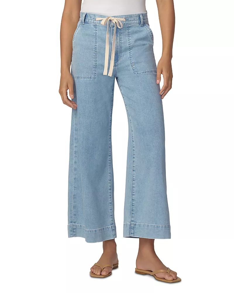 Joe's Jeans The Madeline High Rise Wide Ankle Jeans in Acclaim