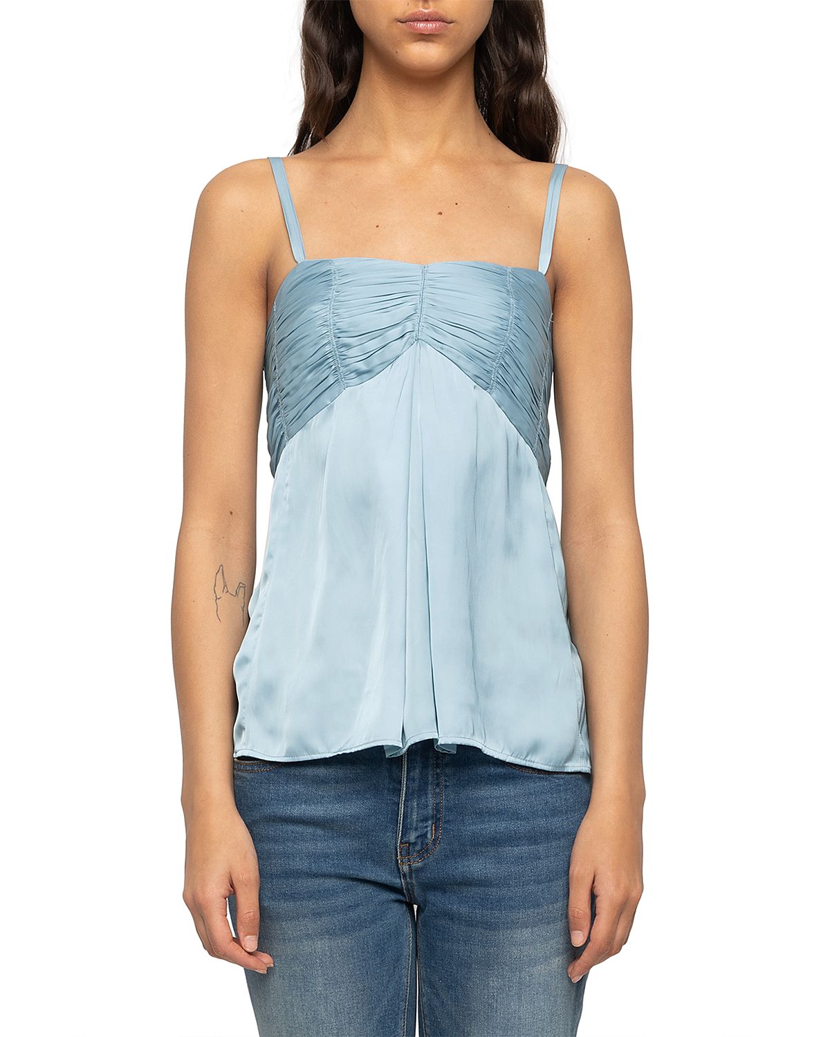 Zadig & Voltaire Cippie Satin Camisole Top