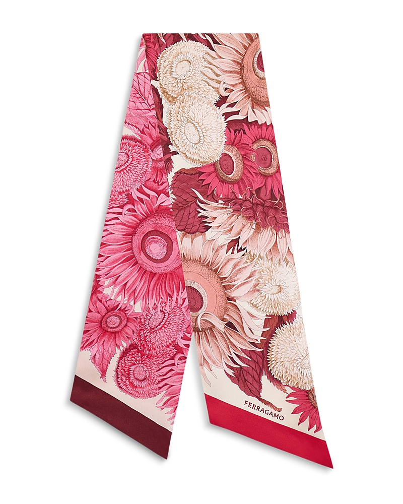Ferragamo Sunflower Silk Bandeau · OS