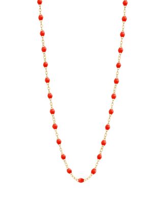 18K Yellow Gold Classic Gigi Necklace, 17.7"
