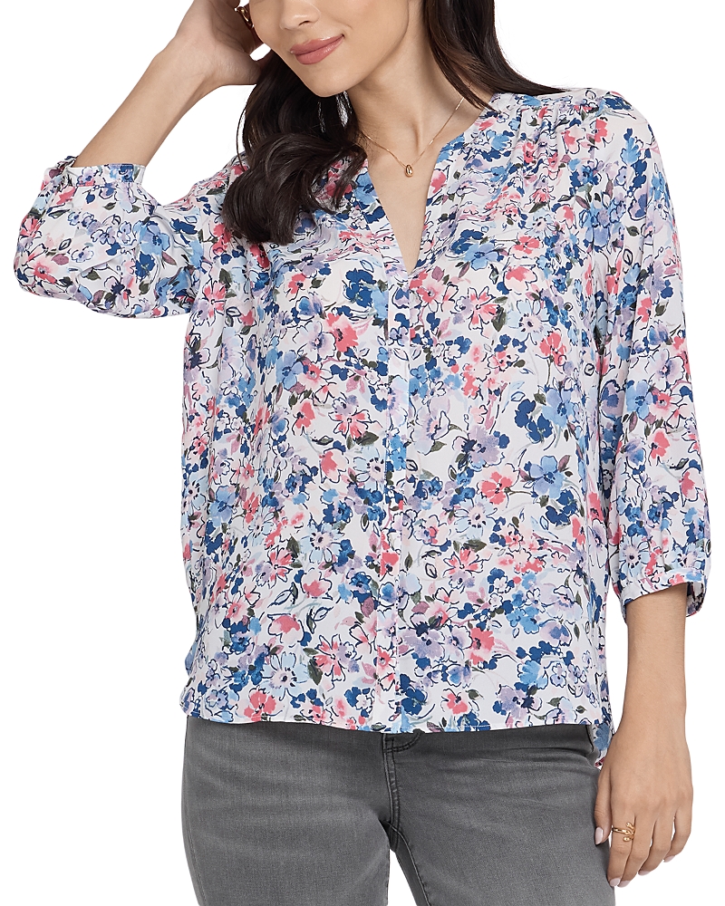 Nydj Pintuck Blouse