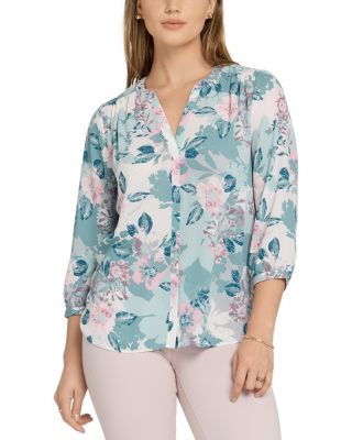 Nydj Pintuck Blouse