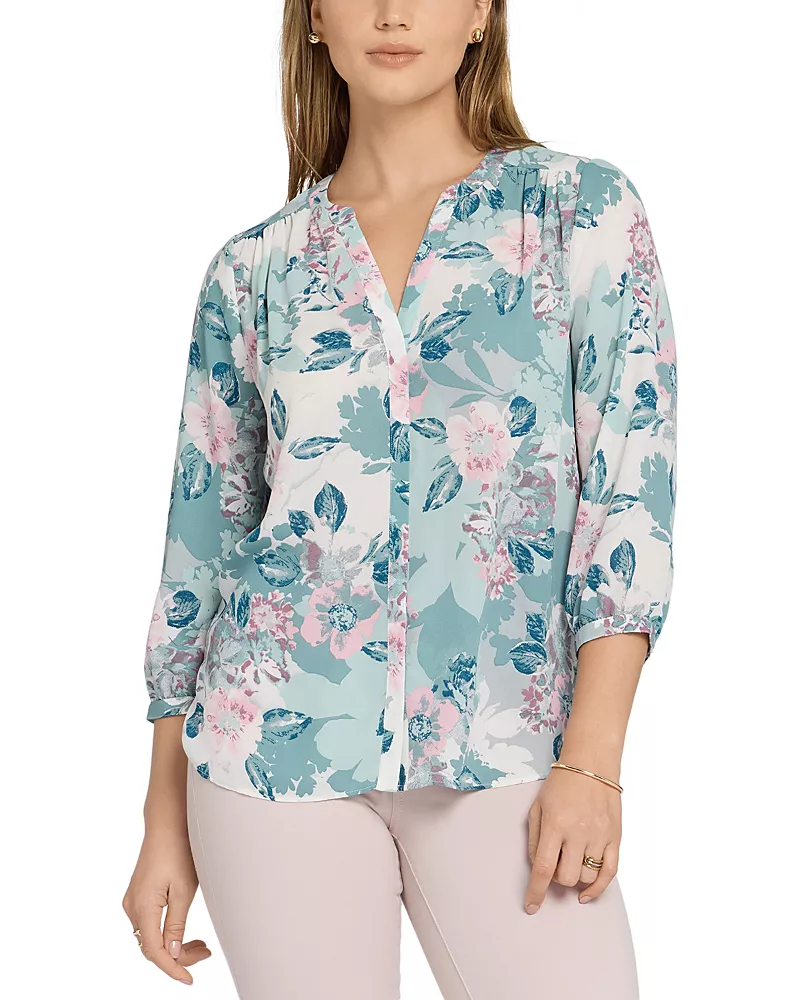 Nydj Pintuck Blouse