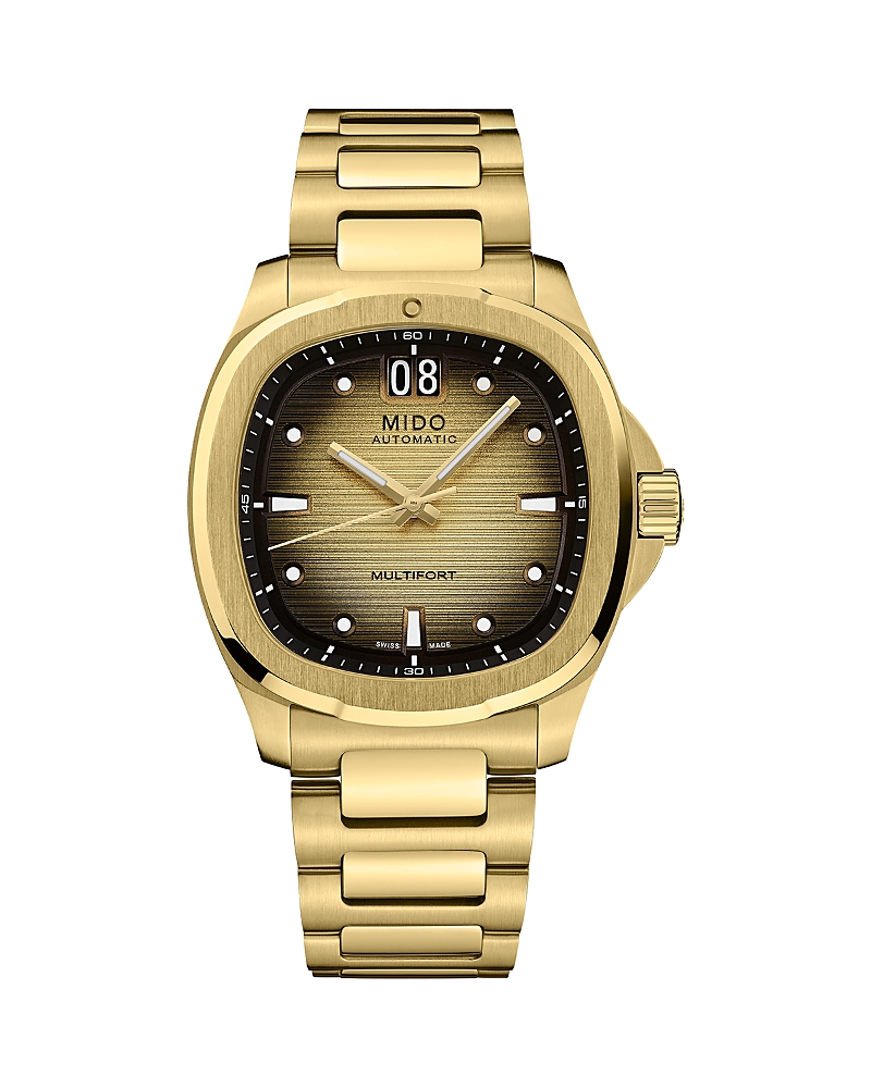 Mido Multifort Tv Big Date Watch, 40mm