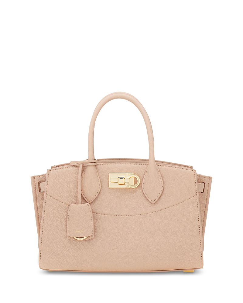 Ferragamo Studio Soft Small Leather Handbag