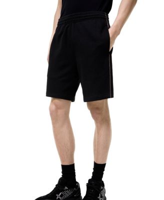  Check Piping Cotton Shorts
